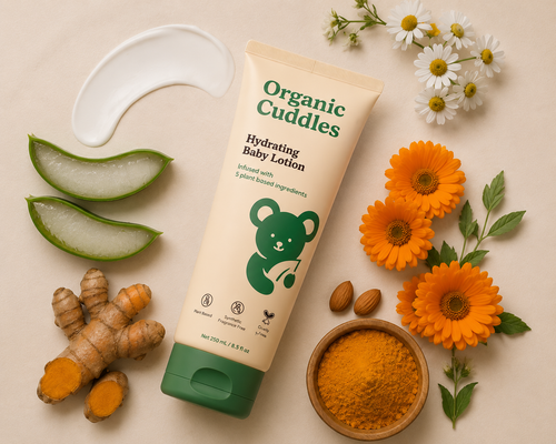 Launching Soon - Organic Cuddles Hydrating Baby Lotion