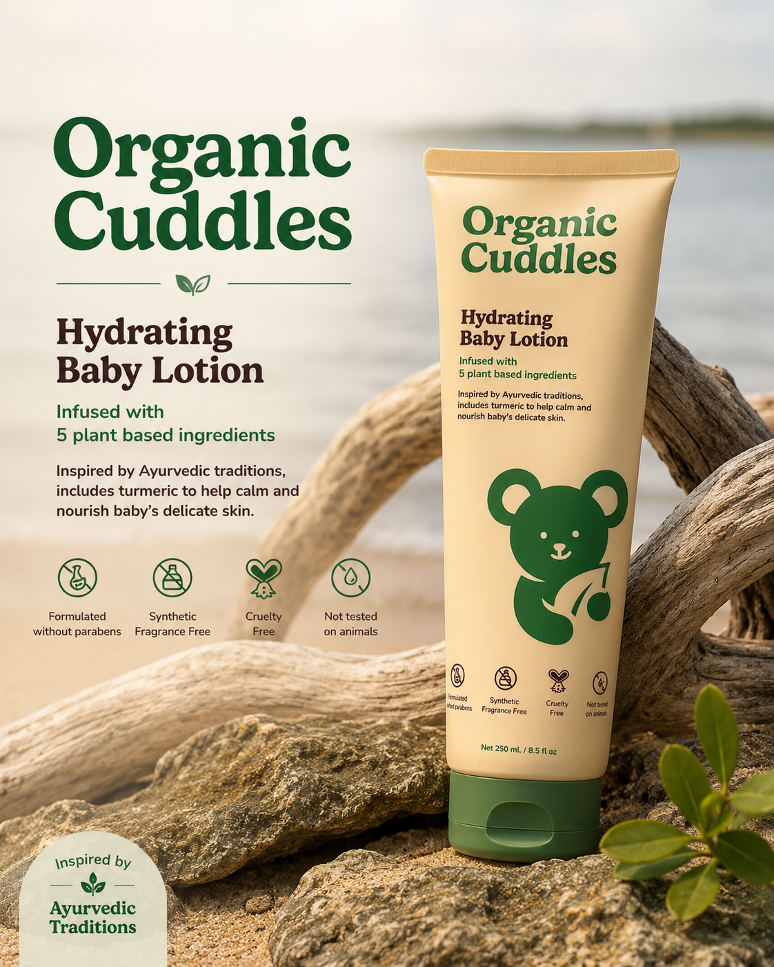 Launching Soon - Organic Cuddles Hydrating Baby Lotion