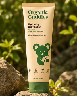 Launching Soon - Organic Cuddles Hydrating Baby Lotion